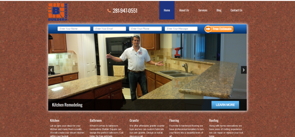 Handyman Website Design
